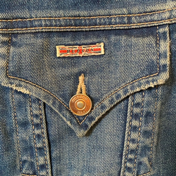 Hudson Denim Jean Jacket, size SM - Picture 6 of 8